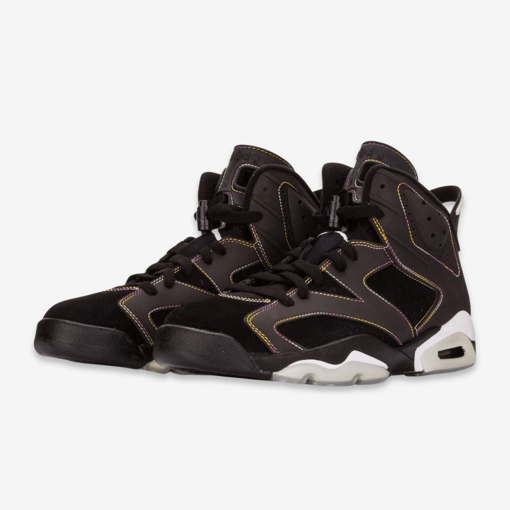 (Men's) Air Jordan 6 Retro 'Lakers' (2010) 384664-002 Air Jordan 6 Classic High-Top Sneakers