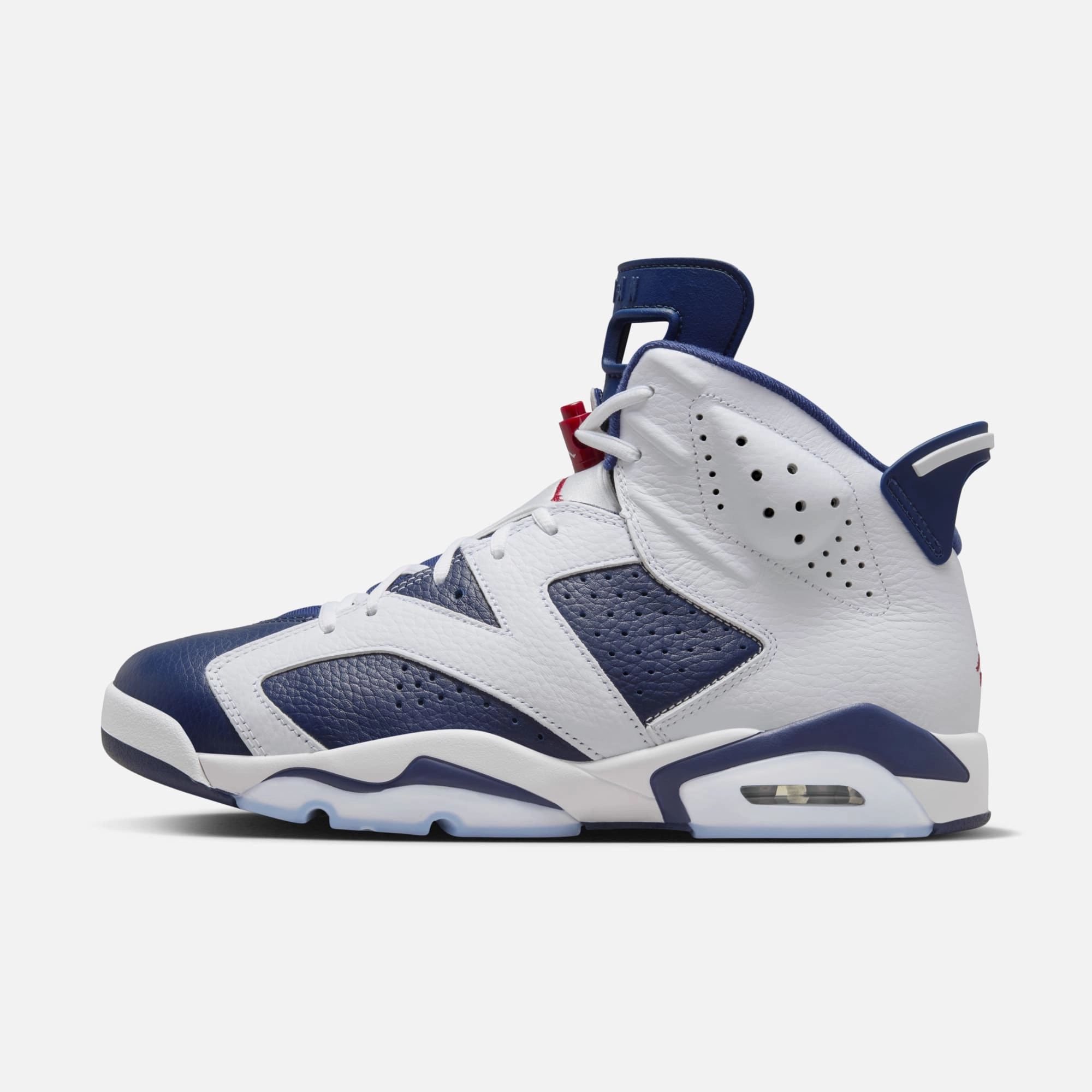 (Men's) Air Jordan 6 Retro 'Olympic' (2024) CT8529-164 Air Jordan 6 high-top shoes for hoop fans