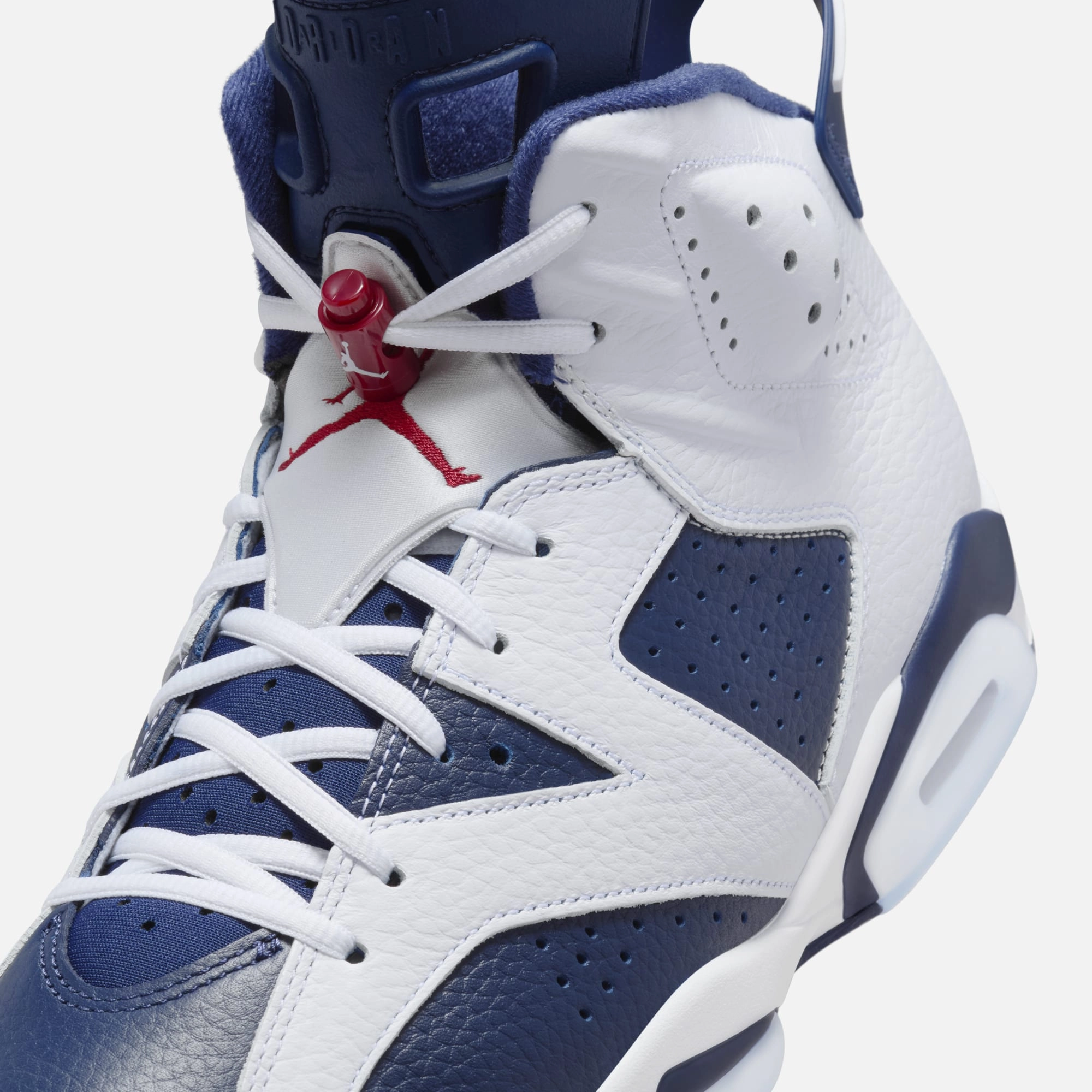 (Men's) Air Jordan 6 Retro 'Olympic' (2024) CT8529-164 Air Jordan 6 Classic High-Top Sneakers