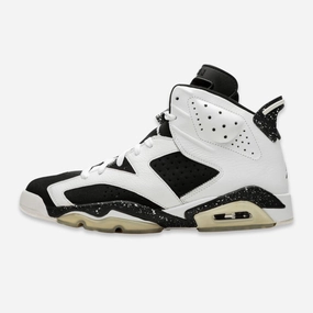 (Men's) Air Jordan 6 Retro 'Oreo' (2010) 384664-101 Air Jordan 6 high-top shoes for hoop fans