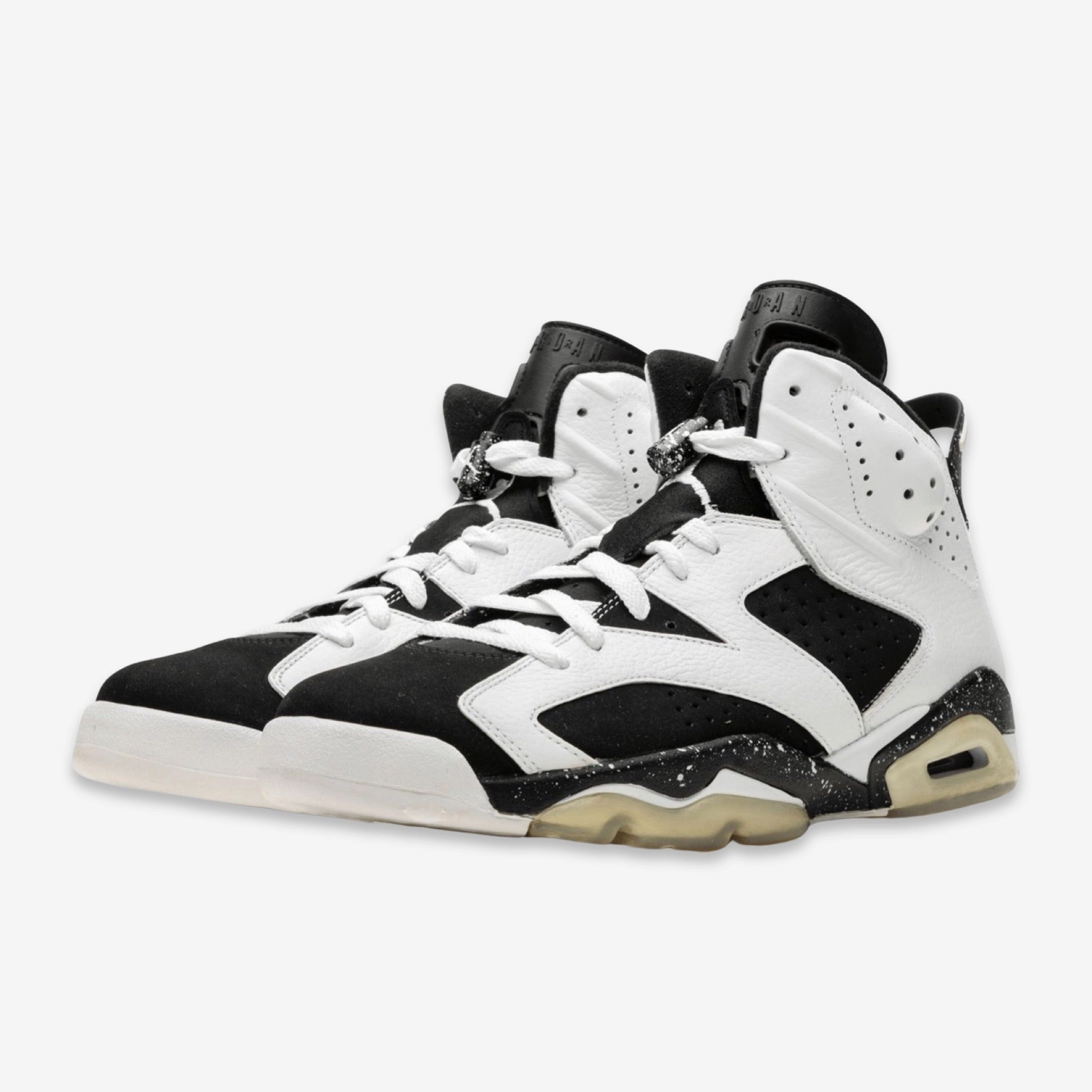 (Men's) Air Jordan 6 Retro 'Oreo' (2010) 384664-101 Air Jordan 6 Classic High-Top Sneakers