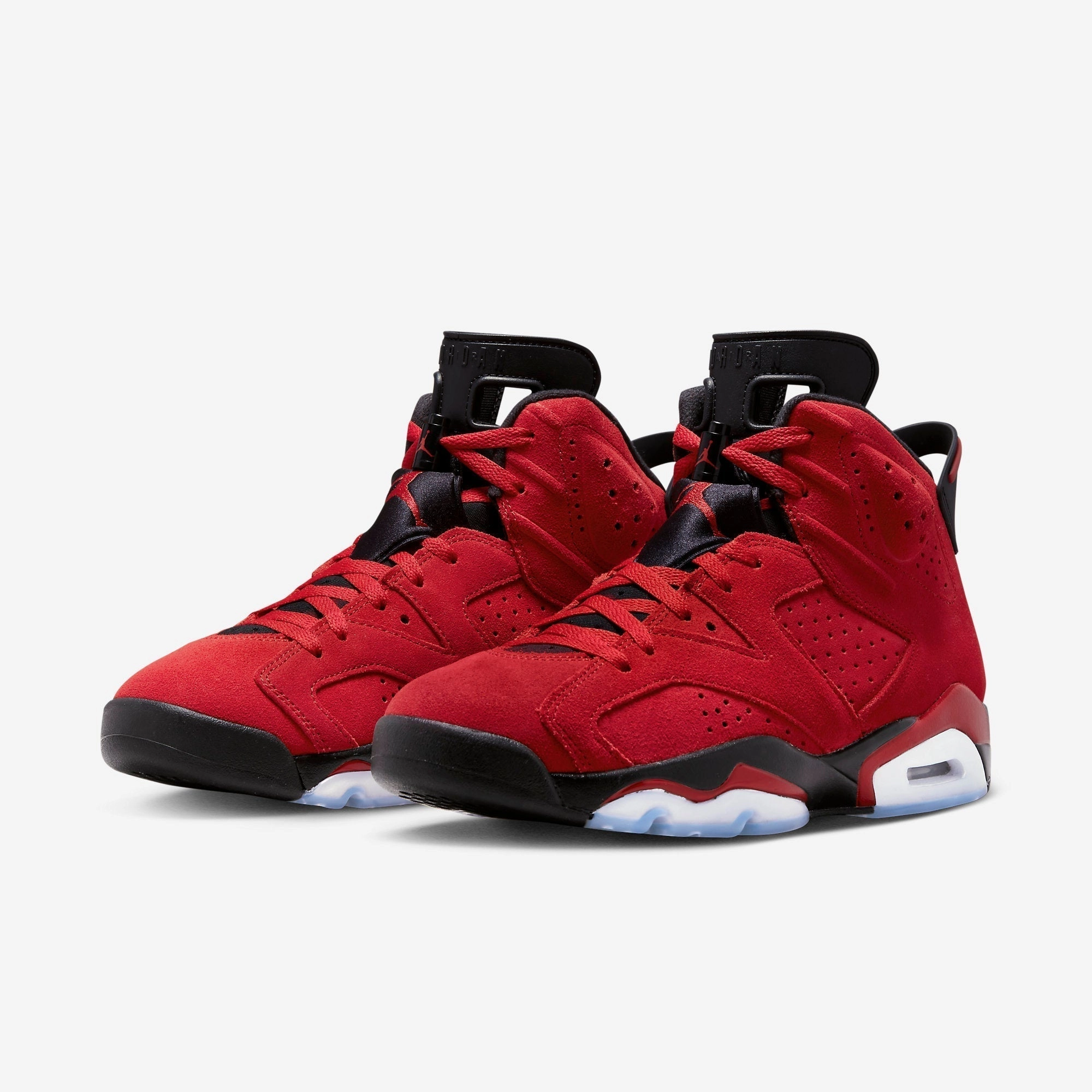 (Men's) Air Jordan 6 Retro 'Raging Bull / Toro Bravo' (2023) CT8529-600 Air Jordan 6 Classic High-Top Sneakers