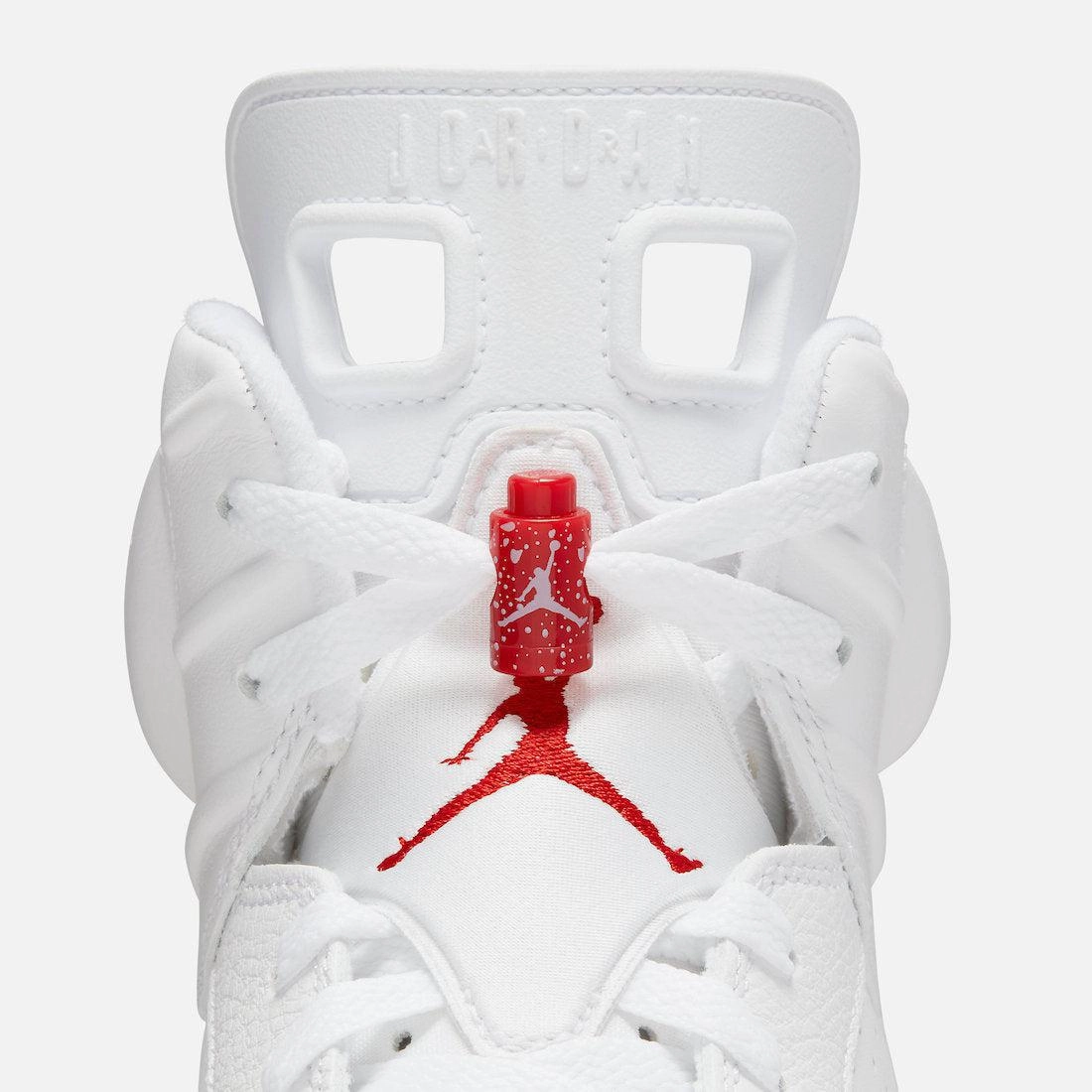 (Men's) Air Jordan 6 Retro 'Red Oreo' (2022) CT8529-162 Air Jordan 6 Classic High-Top Sneakers
