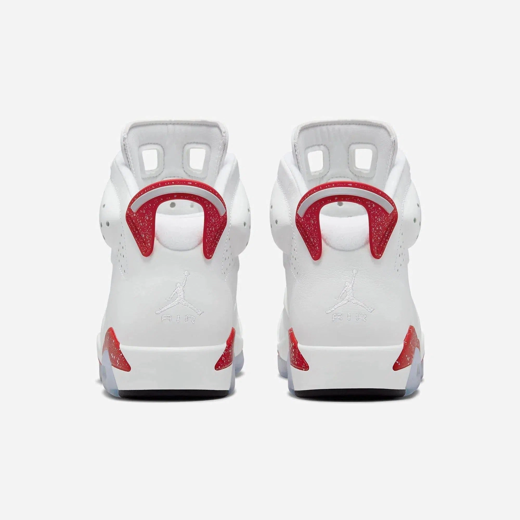 (Men's) Air Jordan 6 Retro 'Red Oreo' (2022) CT8529-162 Air Jordan 6 Classic High-Top Sneakers