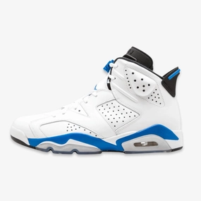(Men's) Air Jordan 6 Retro 'Sport Blue' (2014) 384664-107 Air Jordan 6 high-top shoes for hoop fans