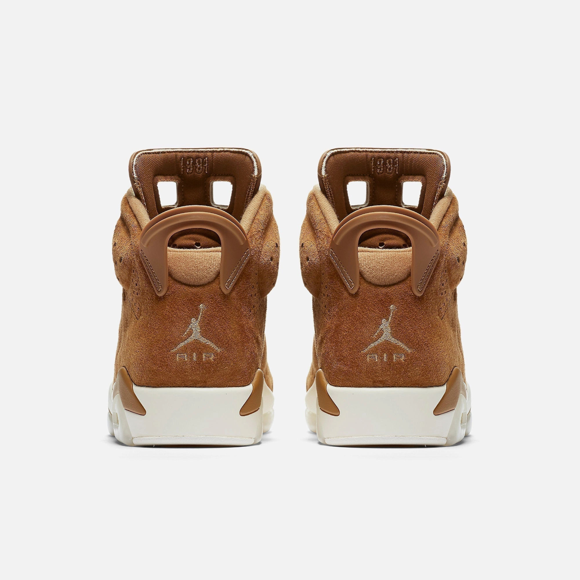 (Men's) Air Jordan 6 Retro 'Wheat' (2017) 384664-705 Air Jordan 6 Classic High-Top Sneakers