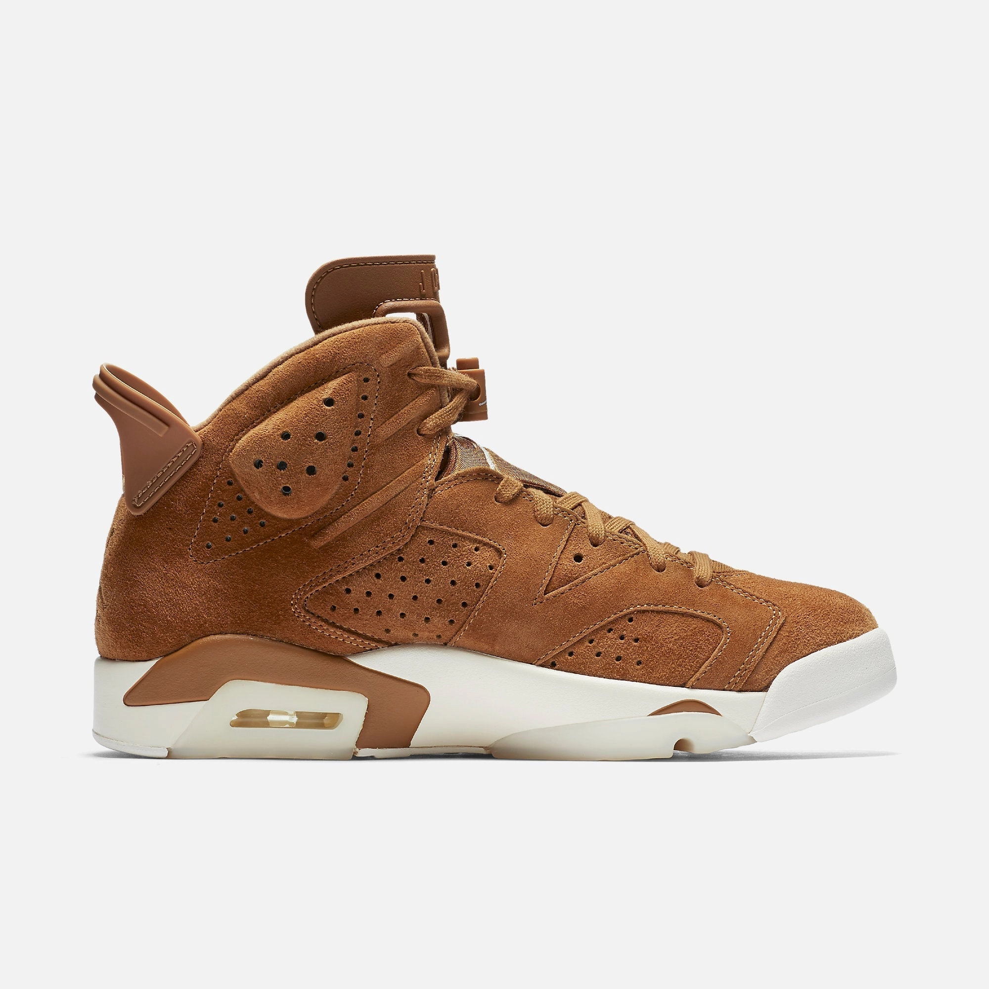 (Men's) Air Jordan 6 Retro 'Wheat' (2017) 384664-705 Air Jordan 6 Classic High-Top Sneakers