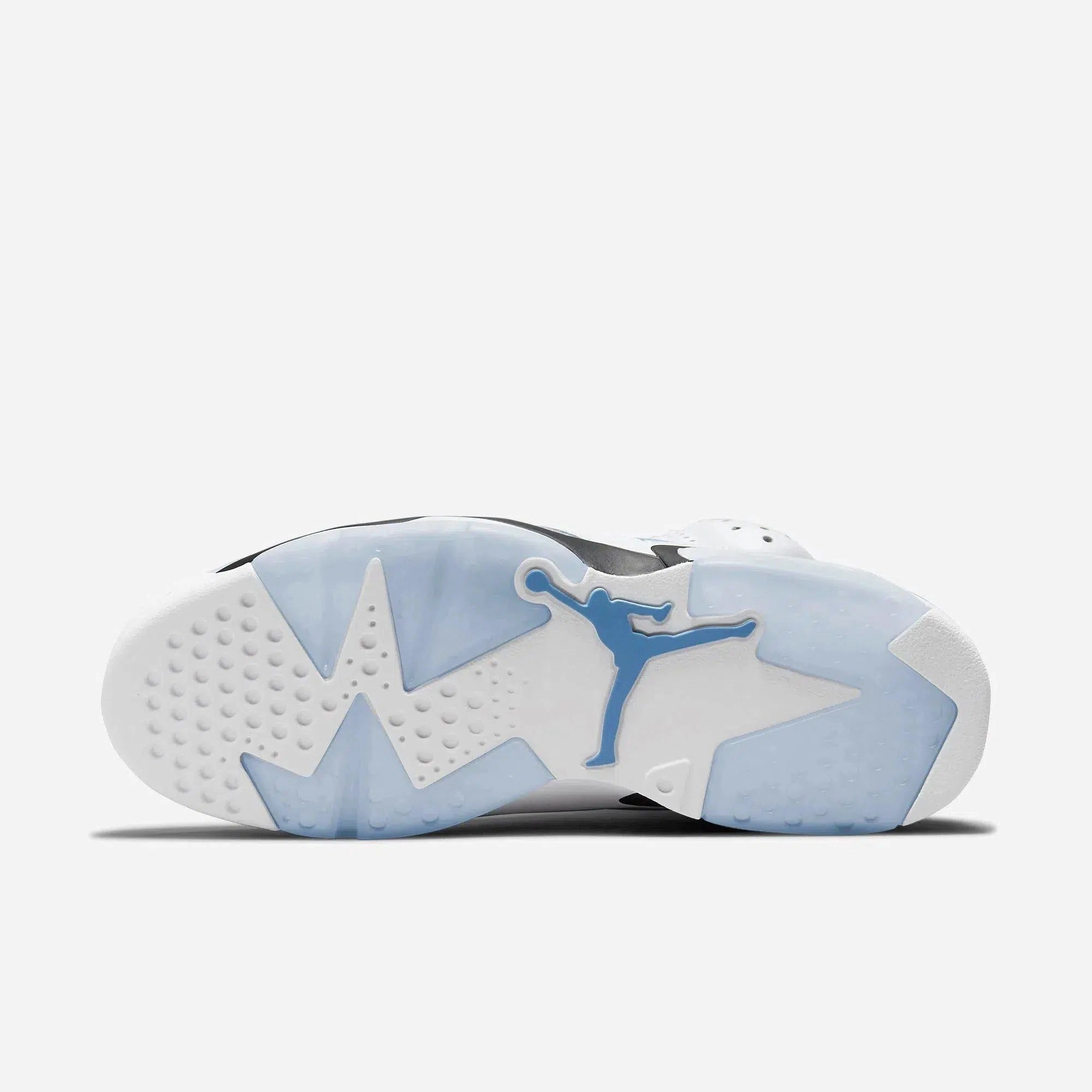 (Men's) Air Jordan 6 Retro 'White / UNC University Blue' (2022) CT8529-410 Air Jordan 6 Classic High-Top Sneakers