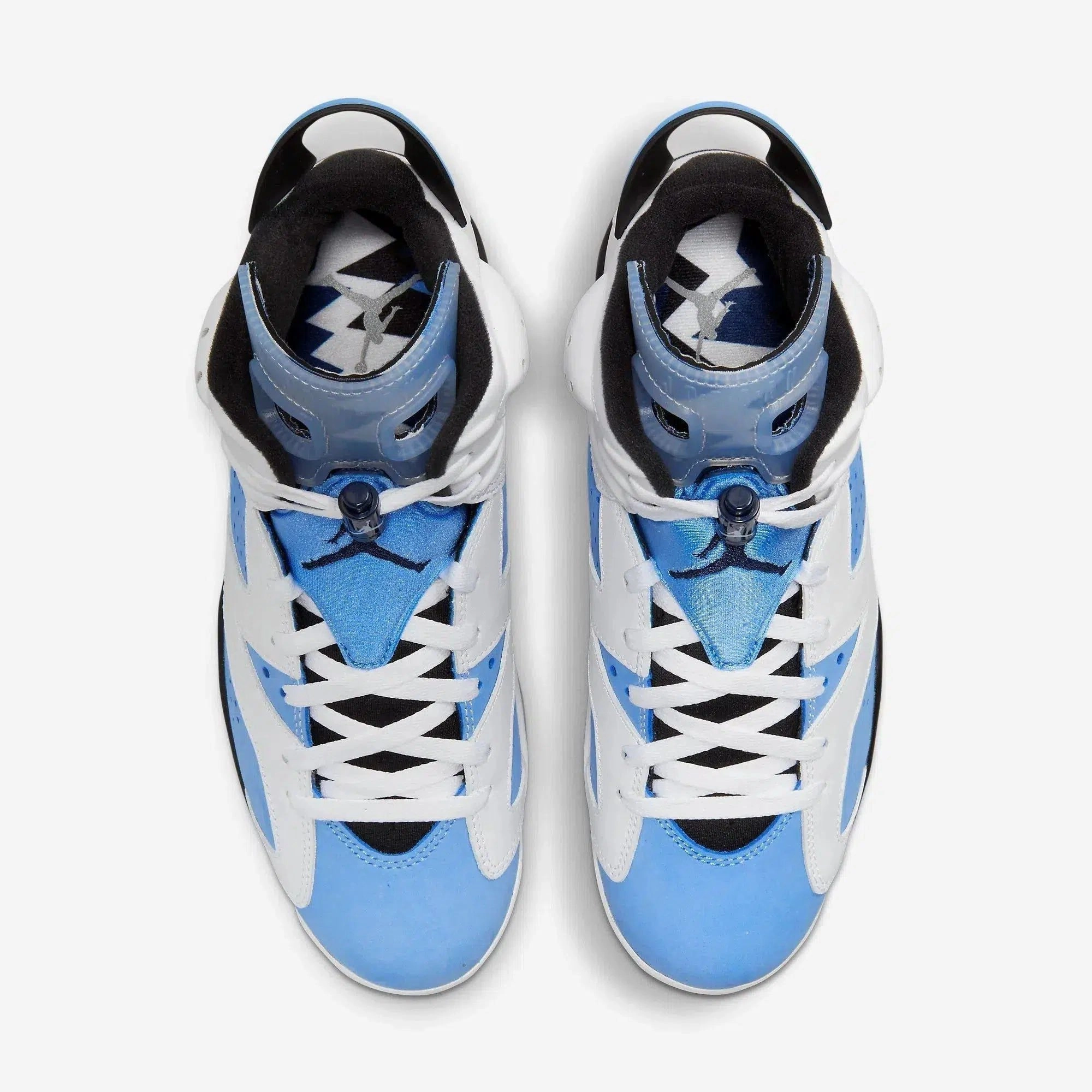 (Men's) Air Jordan 6 Retro 'White / UNC University Blue' (2022) CT8529-410 Air Jordan 6 Classic High-Top Sneakers
