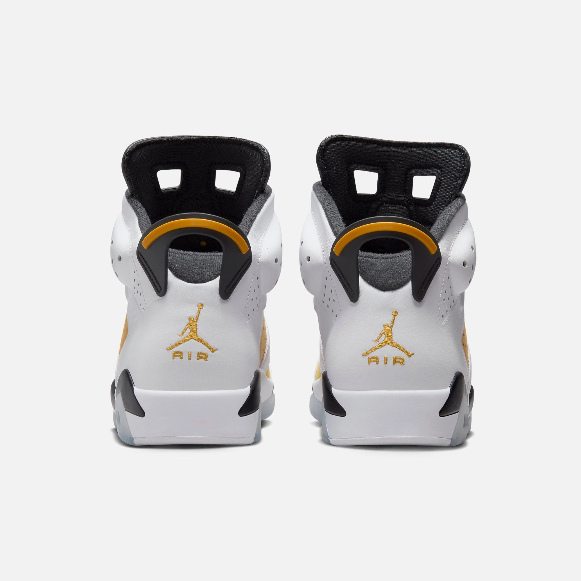 (Men's) Air Jordan 6 Retro 'White / Yellow Ochre' (2024) CT8529-170 Air Jordan 6 Classic High-Top Sneakers