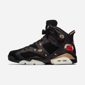 (Men's) Air Jordan 6 Retro CNY 'Chinese New Year' (2018) AA2492-021 Air Jordan 6 high-top shoes for hoop fans