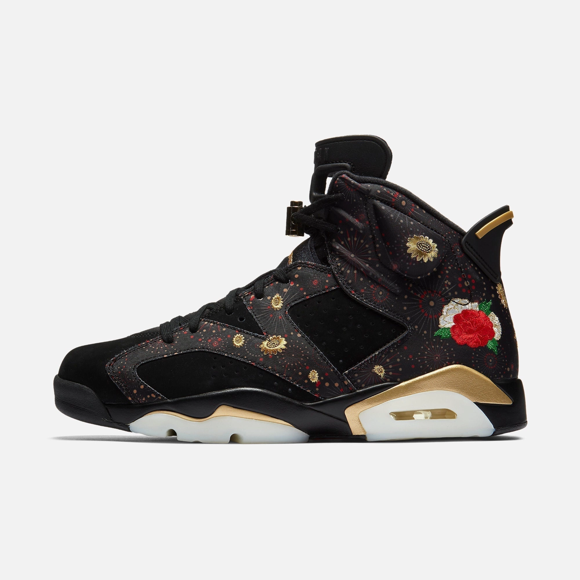 (Men's) Air Jordan 6 Retro CNY 'Chinese New Year' (2018) AA2492-021 Air Jordan 6 high-top shoes for hoop fans