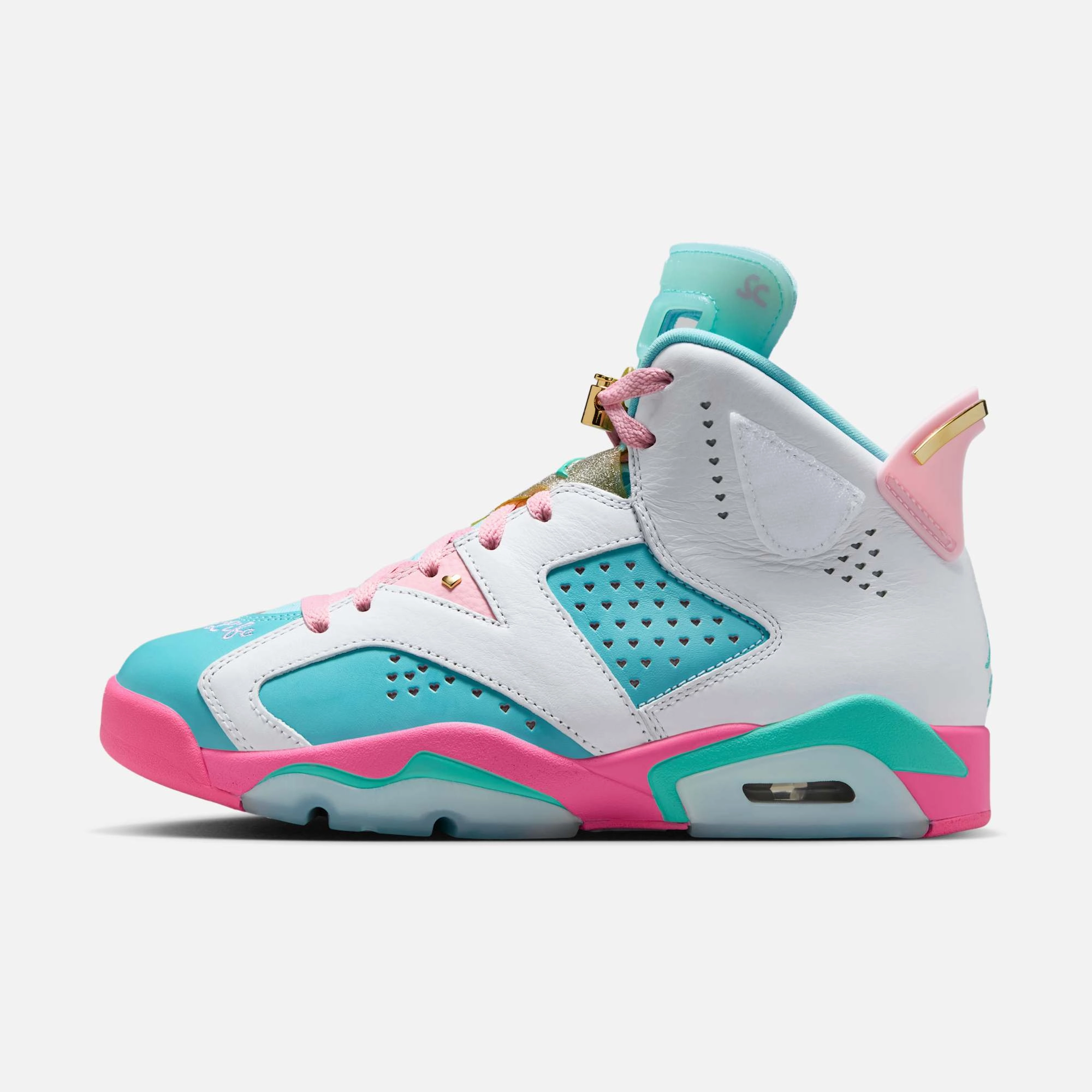 (Men's) Air Jordan 6 Retro DB x Jillian Beagley 'Doernbecher' (2025) IB6059-920 Air Jordan 6 high-top shoes for hoop fans