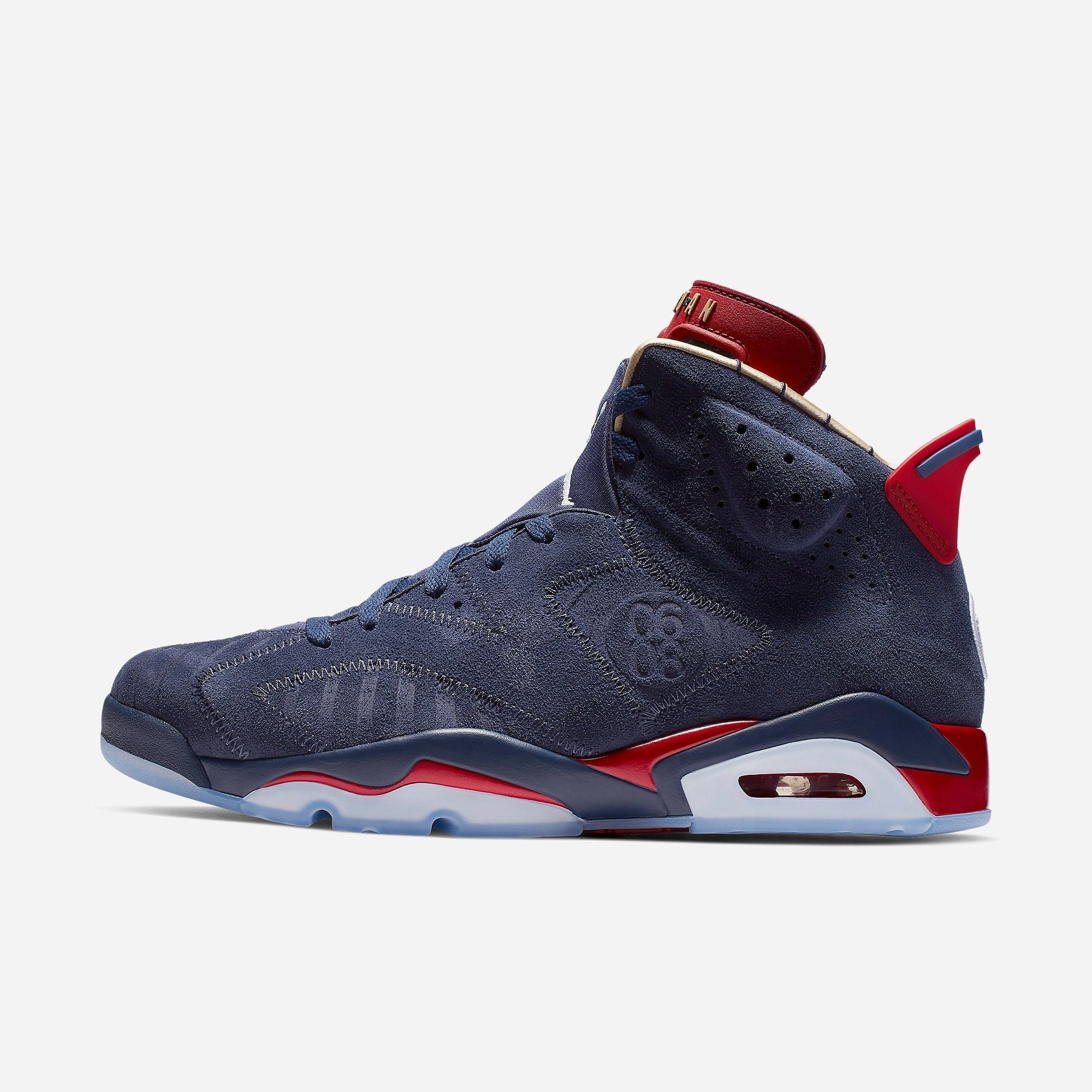 (Men's) Air Jordan 6 Retro DB x Jordan Dark 'Doernbecher' (2019) CI6293-416 Air Jordan 6 high-top shoes for hoop fans