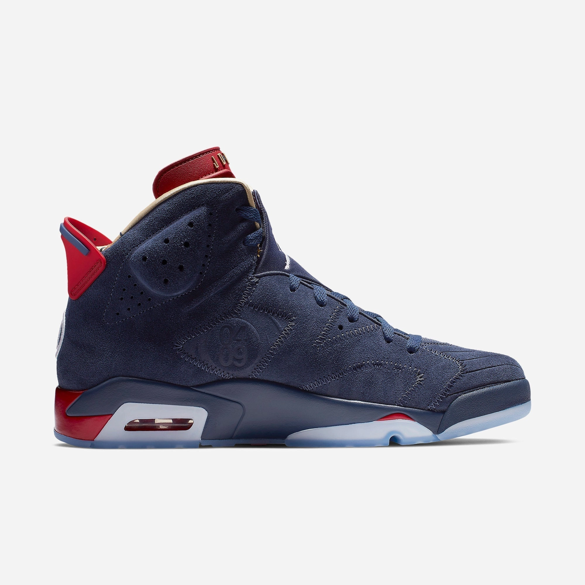 (Men's) Air Jordan 6 Retro DB x Jordan Dark 'Doernbecher' (2019) CI6293-416 Air Jordan 6 Classic High-Top Sneakers