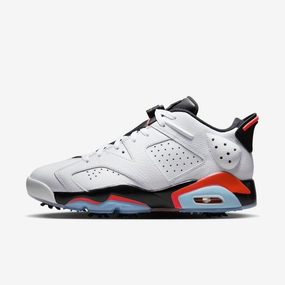 (Men's) Air Jordan 6 Retro Low Golf 'White Infrared' (2023) DV1376-106 Air Jordan 6 high-top shoes for hoop fans