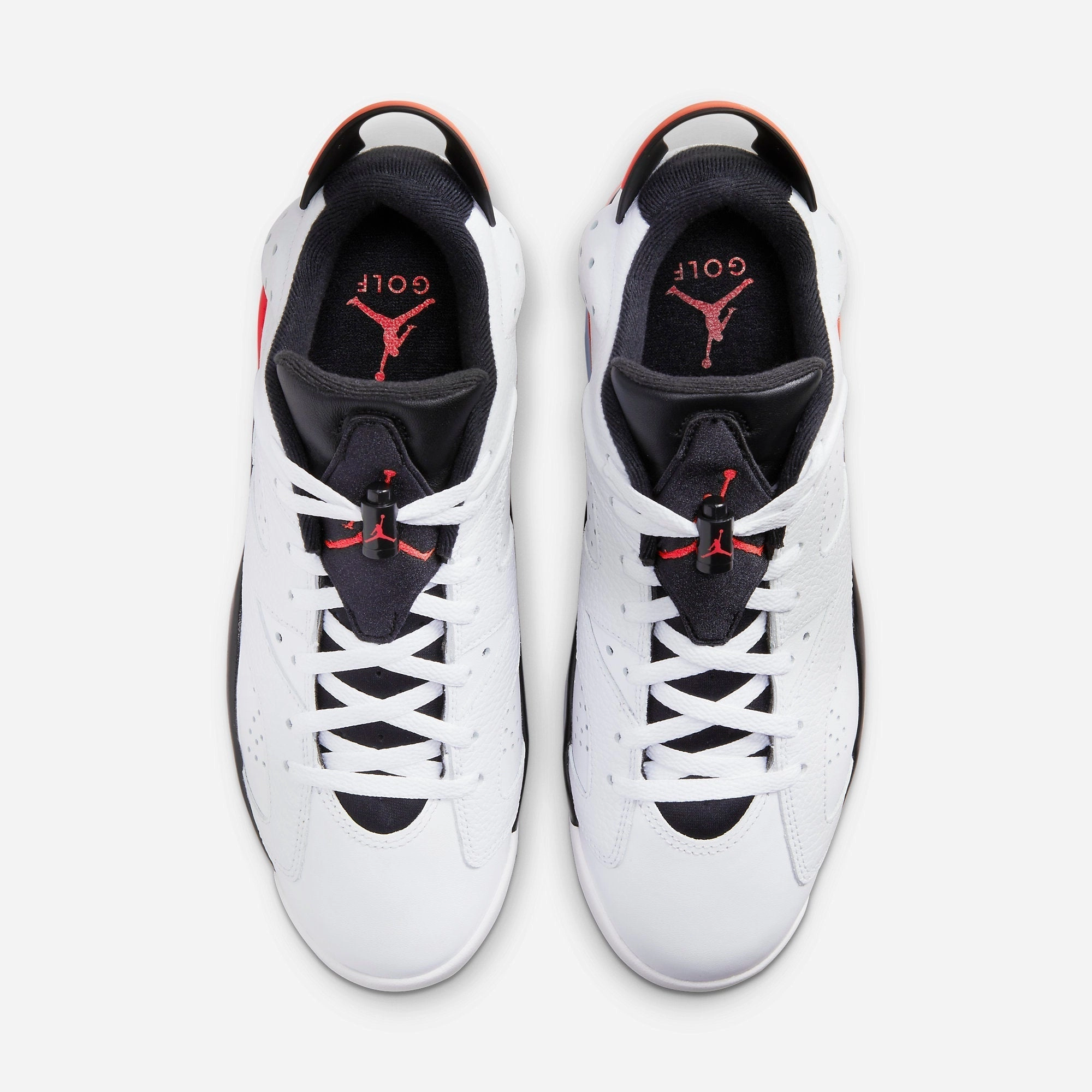 (Men's) Air Jordan 6 Retro Low Golf 'White Infrared' (2023) DV1376-106 Air Jordan 6 Classic High-Top Sneakers