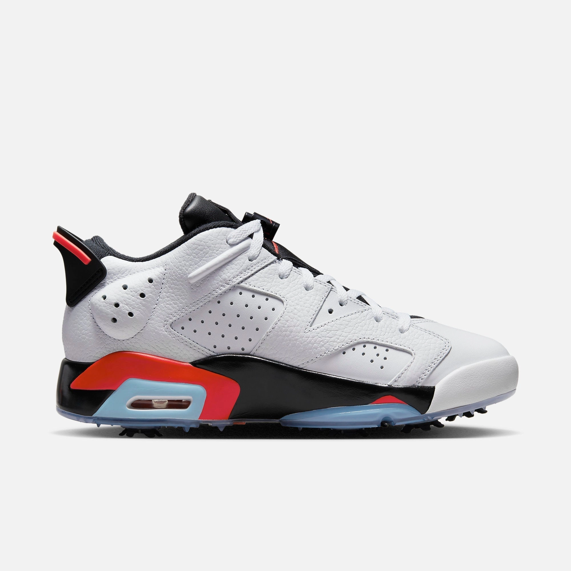 (Men's) Air Jordan 6 Retro Low Golf 'White Infrared' (2023) DV1376-106 Air Jordan 6 Classic High-Top Sneakers