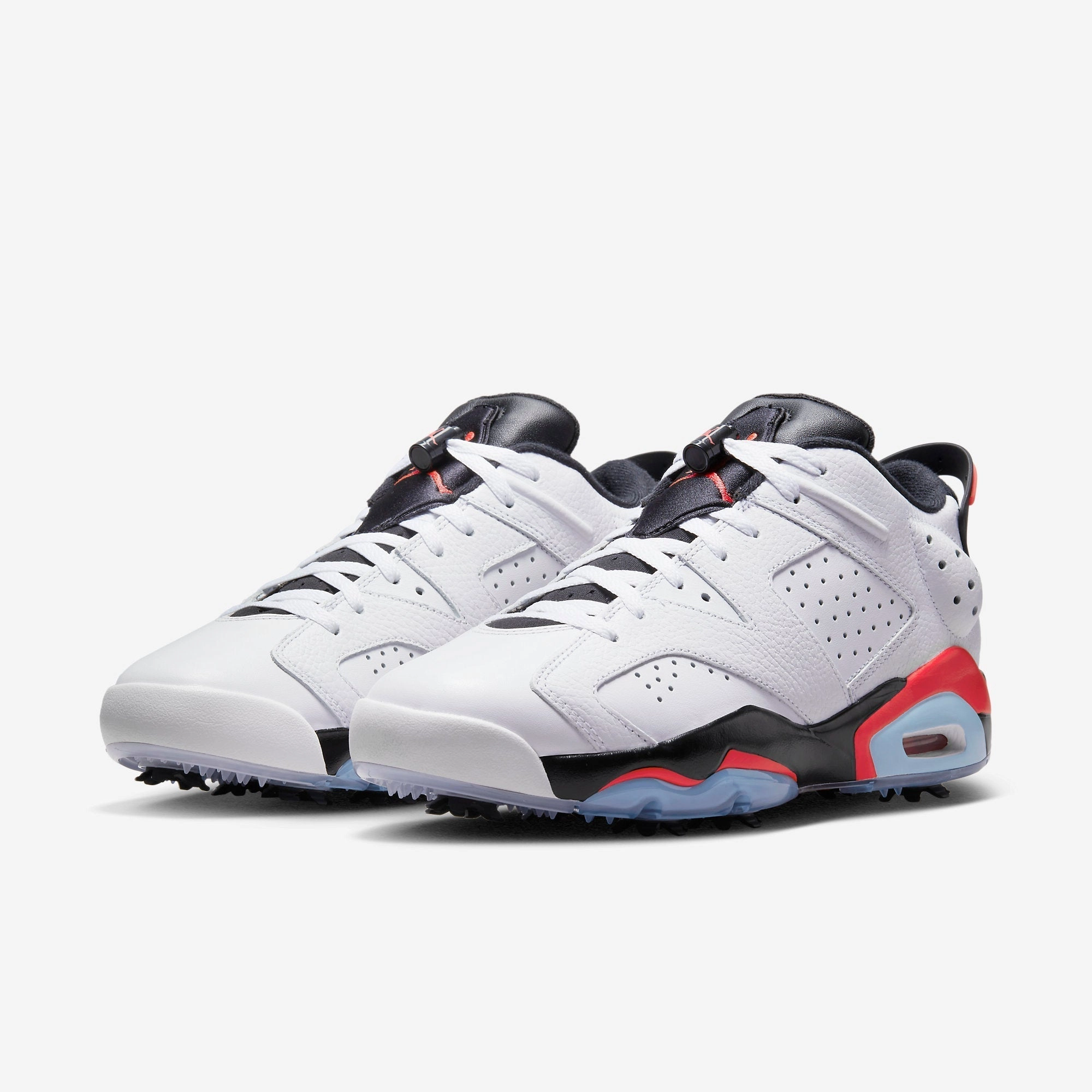 (Men's) Air Jordan 6 Retro Low Golf 'White Infrared' (2023) DV1376-106 Air Jordan 6 Classic High-Top Sneakers