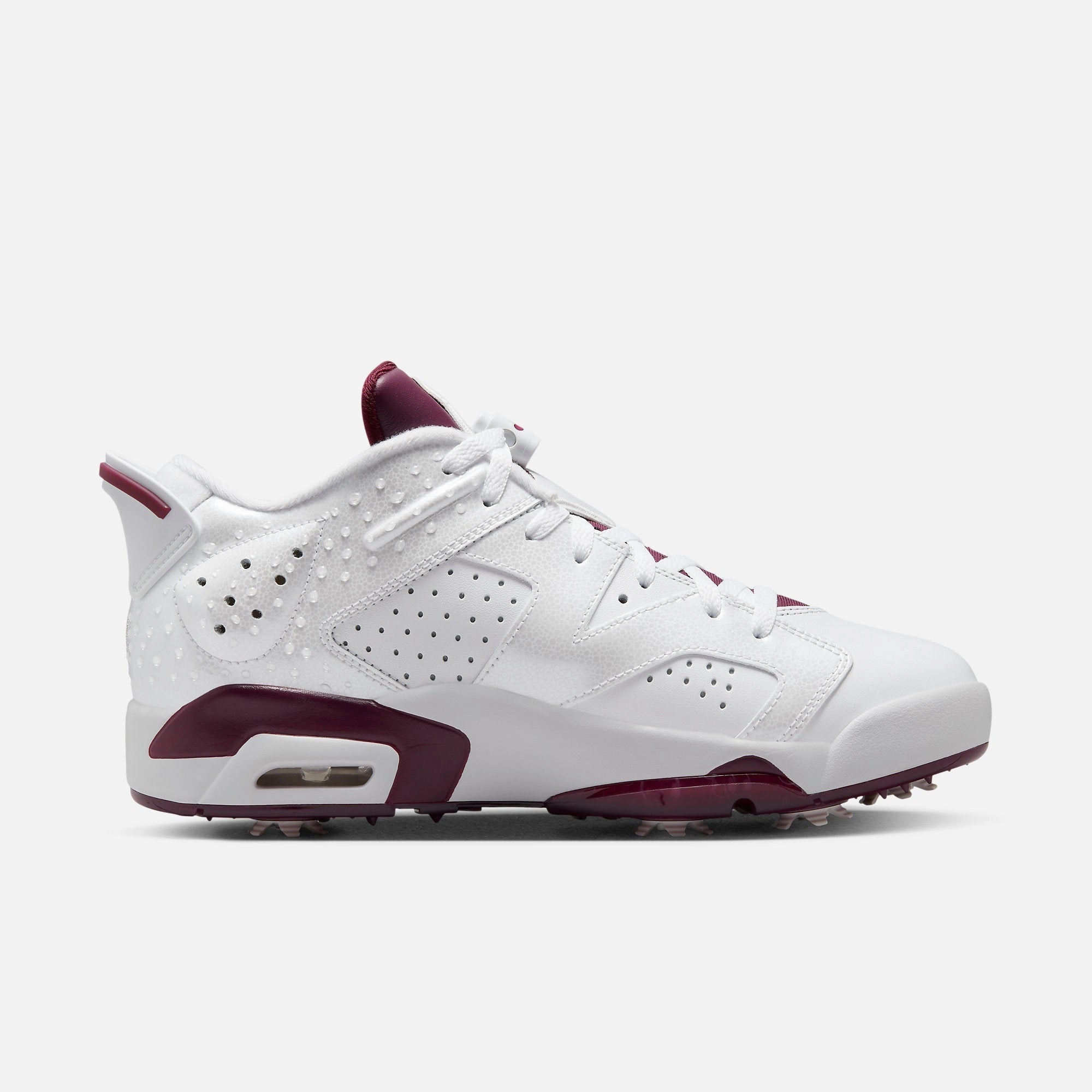 (Men's) Air Jordan 6 Retro Low Golf NRG M23 'Bordeaux' (2023) DV6796-116 Air Jordan 6 Classic High-Top Sneakers