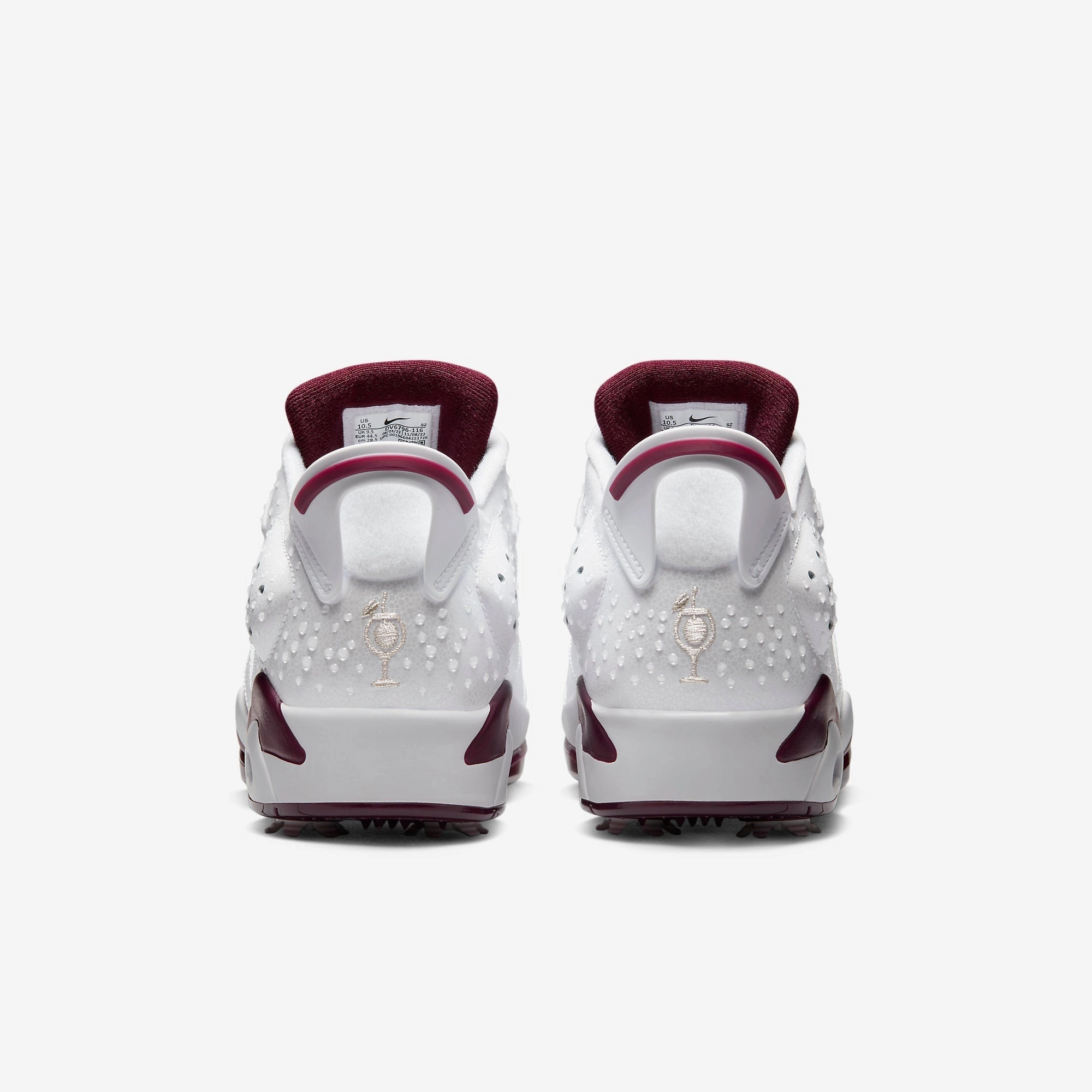 (Men's) Air Jordan 6 Retro Low Golf NRG M23 'Bordeaux' (2023) DV6796-116 Air Jordan 6 Classic High-Top Sneakers