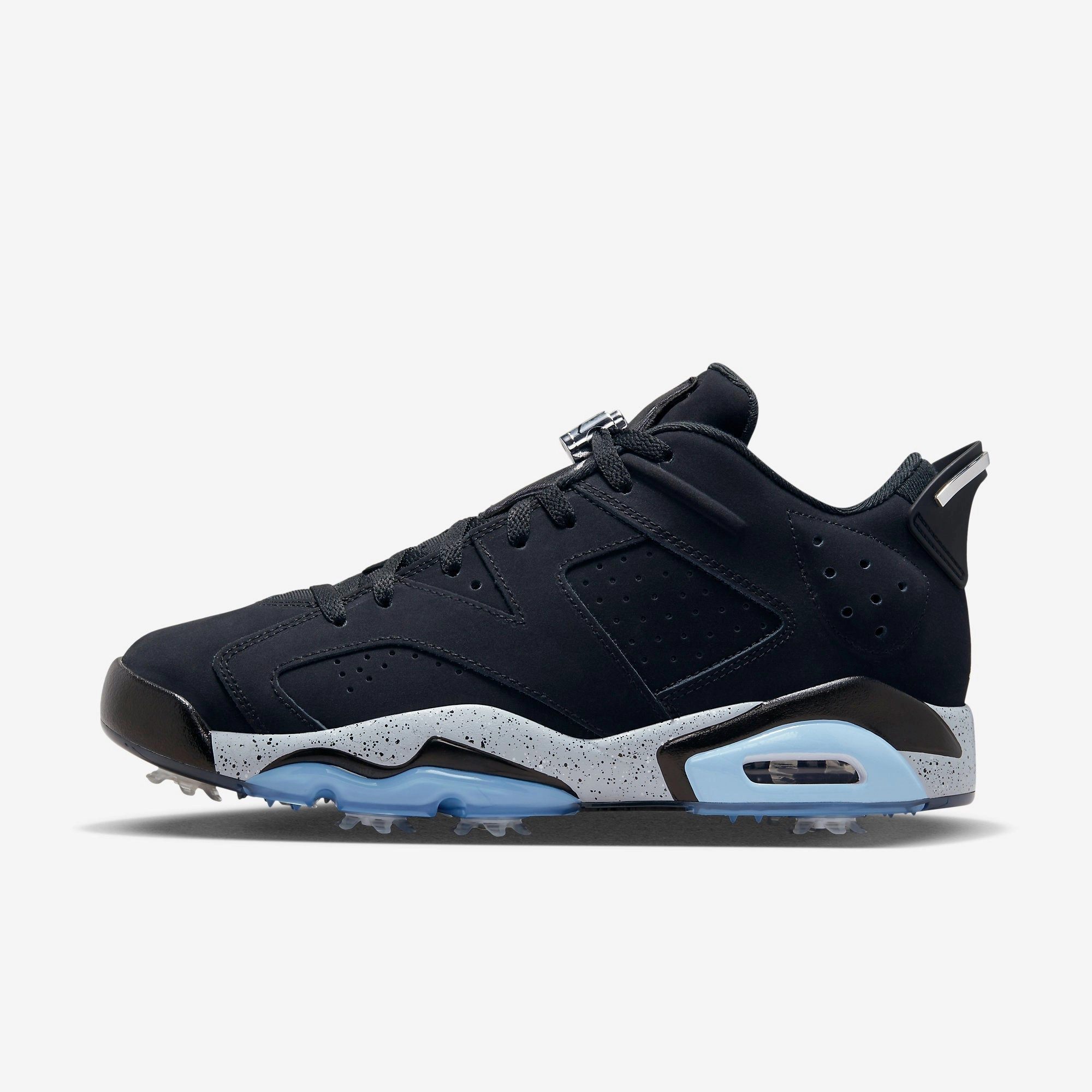 (Men's) Air Jordan 6 Retro Low Golf NRG P23 'Chrome' (2023) FD0204-001 Air Jordan 6 high-top shoes for hoop fans