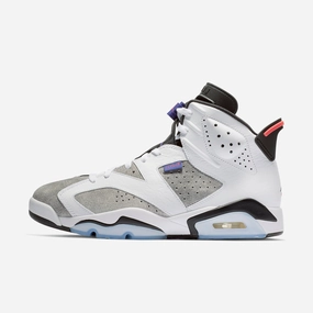 (Men's) Air Jordan 6 Retro LTR 'Flint Flight Nostalgia' (2019) CI3125-100 Air Jordan 6 high-top shoes for hoop fans