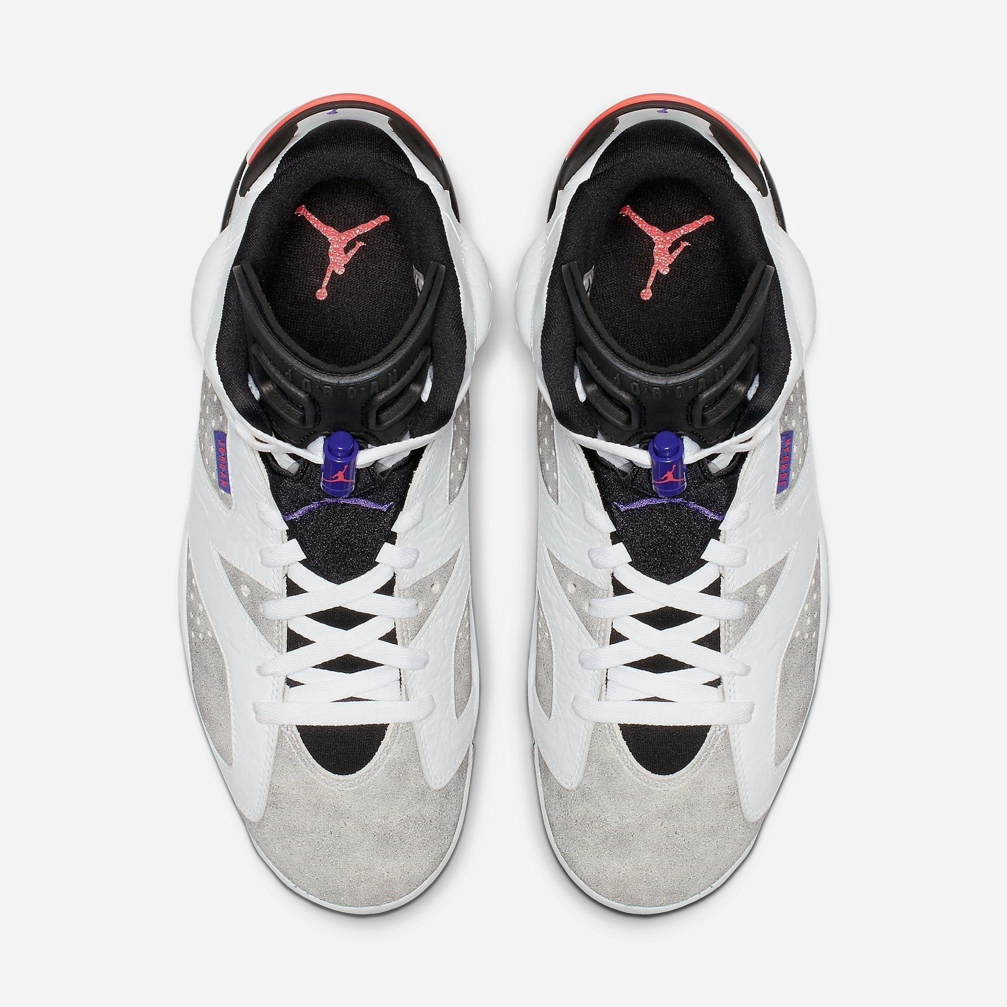 (Men's) Air Jordan 6 Retro LTR 'Flint Flight Nostalgia' (2019) CI3125-100 Air Jordan 6 Classic High-Top Sneakers