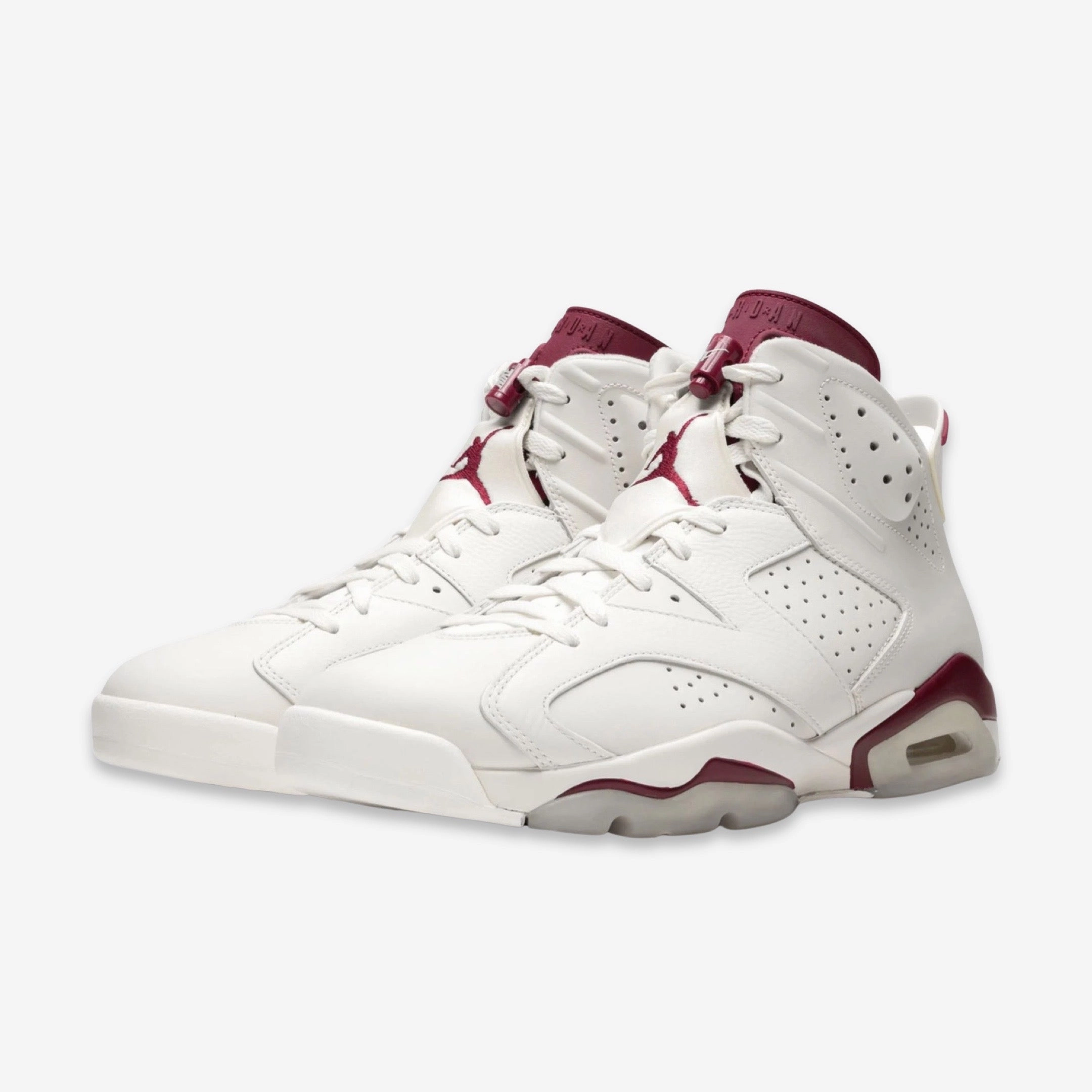 (Men's) Air Jordan 6 Retro OG 'Maroon' (2015) 384664-116 Air Jordan 6 Classic High-Top Sneakers
