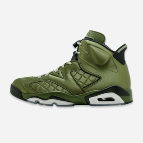 (Men's) Air Jordan 6 Retro Pinnacle 'Flight Jacket' (2017) AH4614-303 Air Jordan 6 high-top shoes for hoop fans