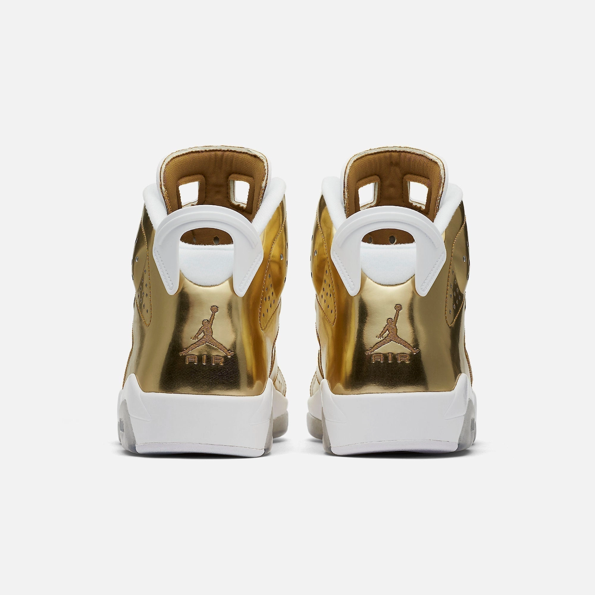 (Men's) Air Jordan 6 Retro Pinnacle 'Metallic Gold' (2016) 854271-730 Air Jordan 6 Classic High-Top Sneakers