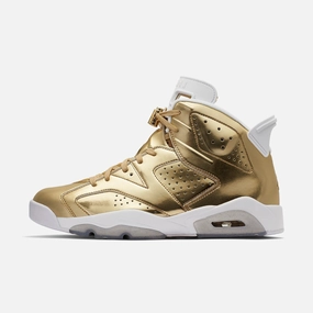 (Men's) Air Jordan 6 Retro Pinnacle 'Metallic Gold' (2016) 854271-730 Air Jordan 6 high-top shoes for hoop fans