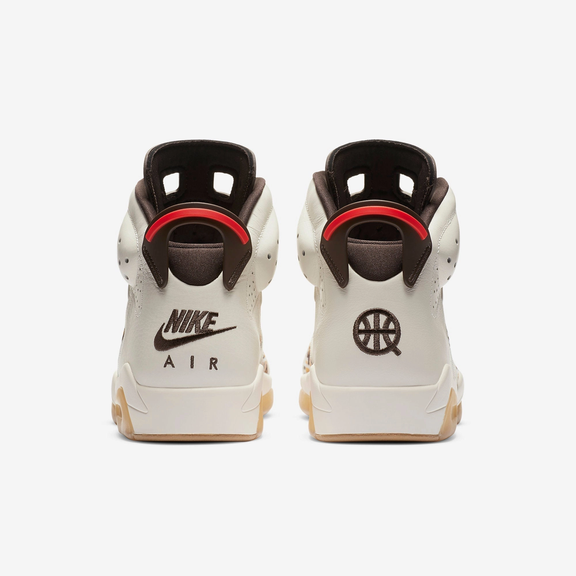 (Men's) Air Jordan 6 Retro Q54 'Quai 54 Sail' (2020) CZ4152-100 Air Jordan 6 Classic High-Top Sneakers