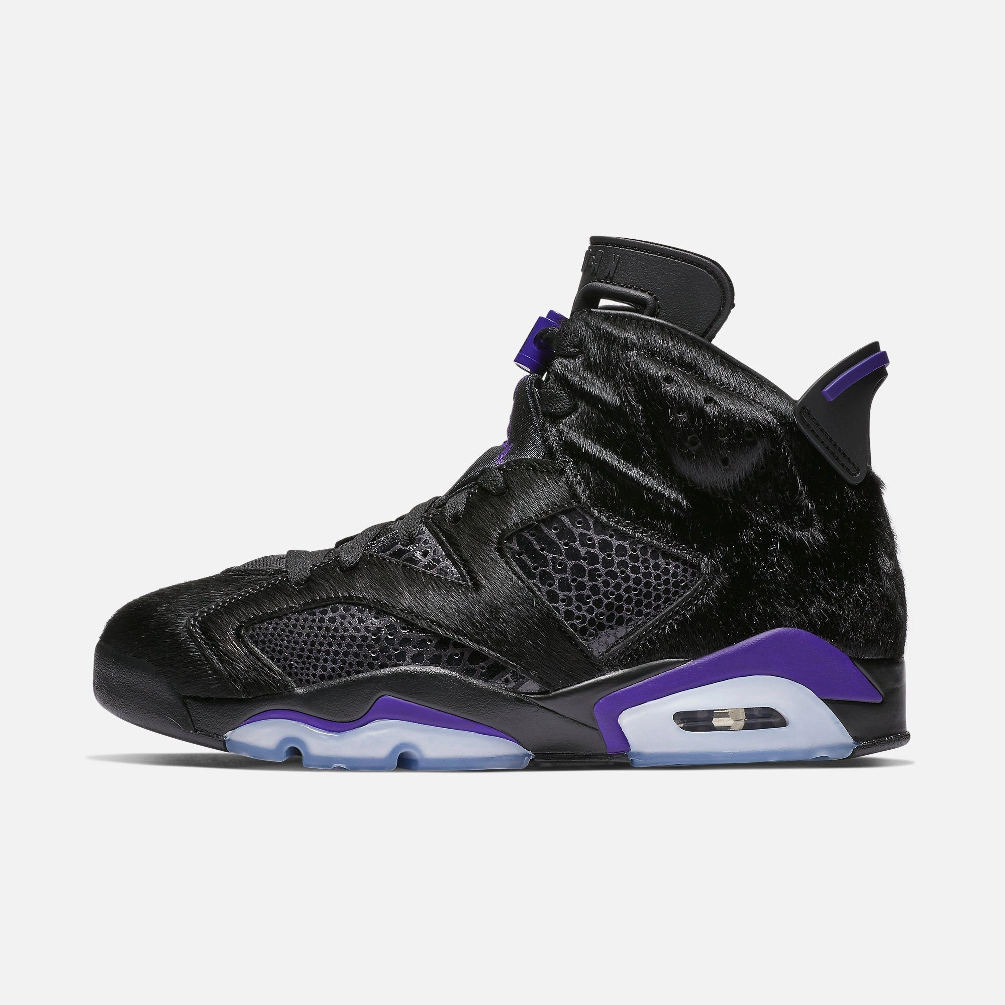 (Men's) Air Jordan 6 Retro SP x Social Status 'Pony Hair' (2019) AR2257-005 Air Jordan 6 high-top shoes for hoop fans