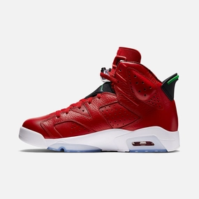 (Men's) Air Jordan 6 Retro Spiz'ike 'History of Jordan' (2014) 694091-625 Air Jordan 6 high-top shoes for hoop fans