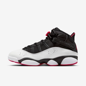 (Men's) Air Jordan 6 Rings 'Black / University Red' (2023) 322992-067 Other Air Jordan shoes