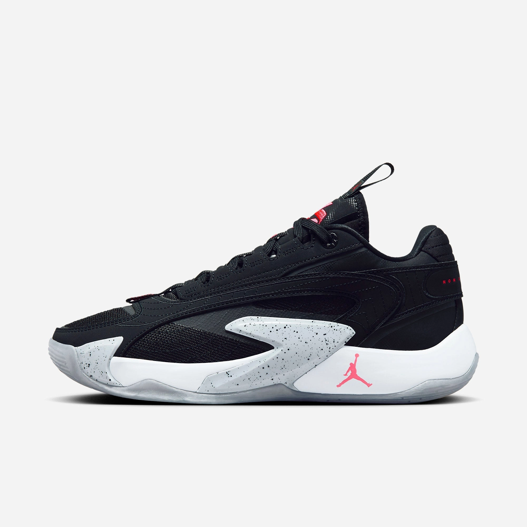 (Men's) Air Jordan Luka 2 PF 'Black / Bright Crimson' (2023) DX9012-006