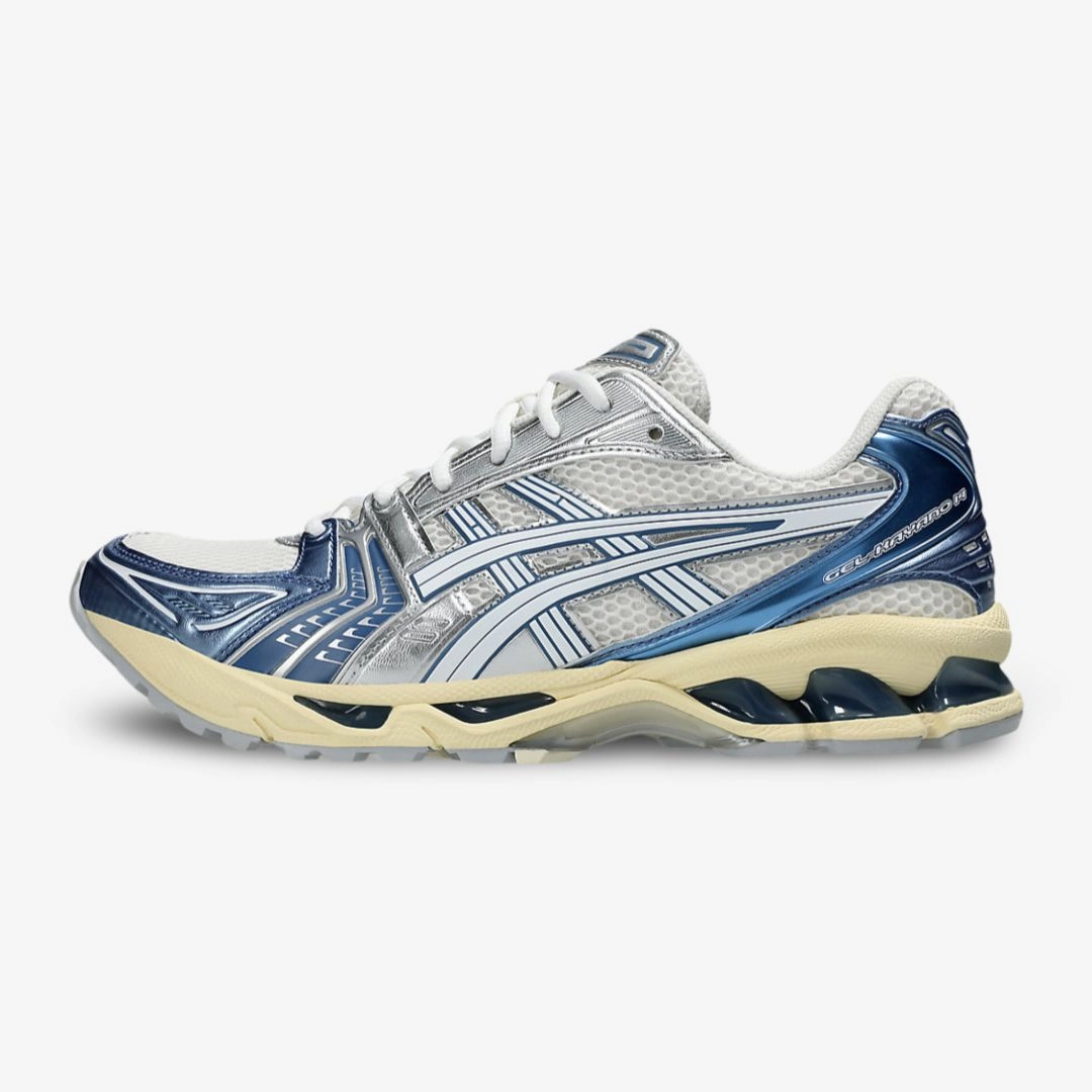 (Men's) ASICS Gel Kayano 14 'Cream / Metallic Blue' (2024) 1203A537-102