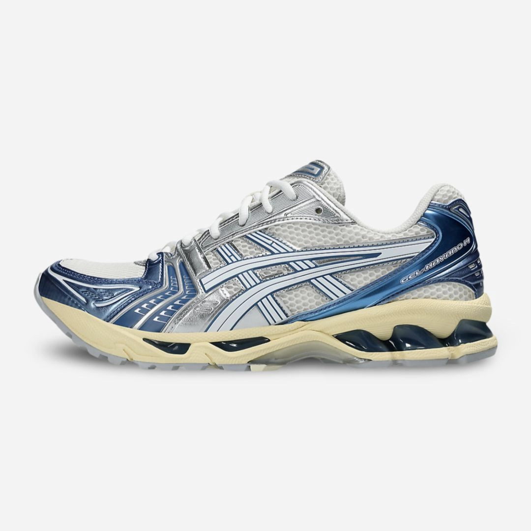 (Men's) ASICS Gel Kayano 14 'Cream / Metallic Blue' (2024) 1203A537-102