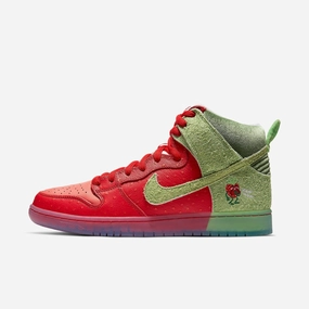 (Men's) Nike SB Dunk High Pro QS 'Strawberry Cough' (2021) CW7093-600 Dunk High sneakers