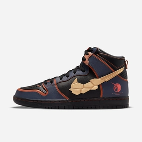 (Men's) Nike SB Dunk High Pro QS x Gundam 'RX-0 Unicorn Gundam 02 Banshee' (2021) DH7717-400 Dunk High sneakers