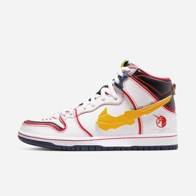 (Men's) Nike SB Dunk High Pro QS x Gundam 'RX-0 Unicorn Gundam' (2021) DH7717-100 Dunk High sneakers