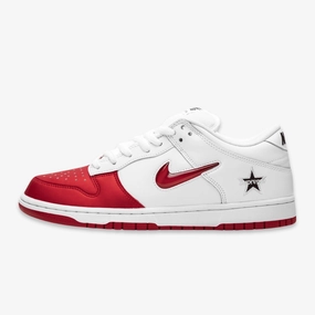 (Men's) Nike SB Dunk Low OG QS x Supreme 'Jewel Swoosh Varsity Red / White' (2019) CK3480-600 Nike Sb styles