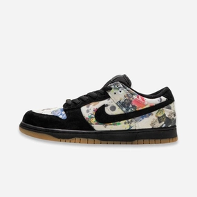(Men's) Nike SB Dunk Low OG QS x Supreme 'Rammellzee' (2023) FD8778-001 Nike Sb styles