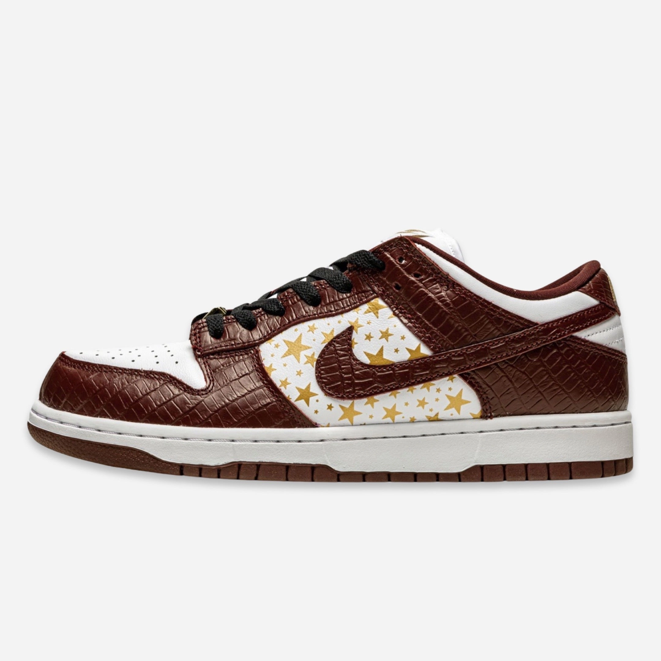 (Men's) Nike SB Dunk Low OG QS x Supreme 'Stars Barkroot Brown' (2021) DH3228-103