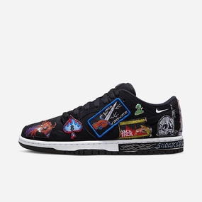 (Men's) Nike SB Dunk Low Pro QS x Neckface 'Black' (2022) DQ4488-001 Nike Sb styles