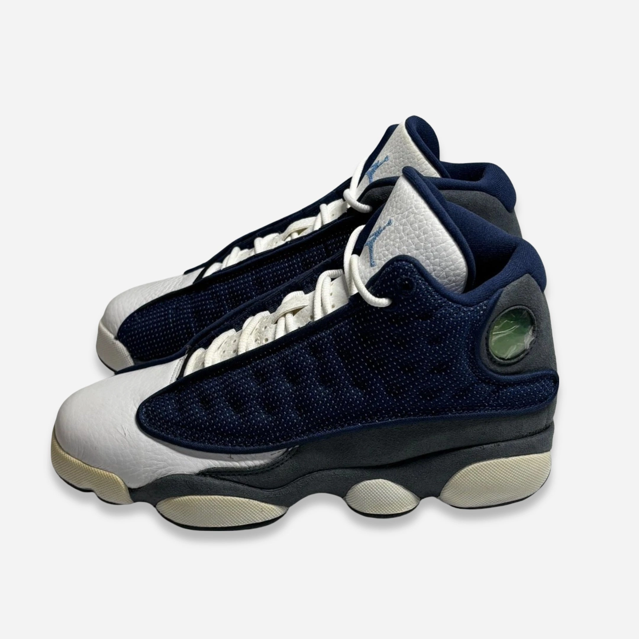 [NEW-CONDITIONAL: Size 4.5Y / 6W] (GS) Air Jordan 13 Retro 'Flint Grey' (2020) 884129-404 Air Jordan 13 Bold Sole Basketball Shoes