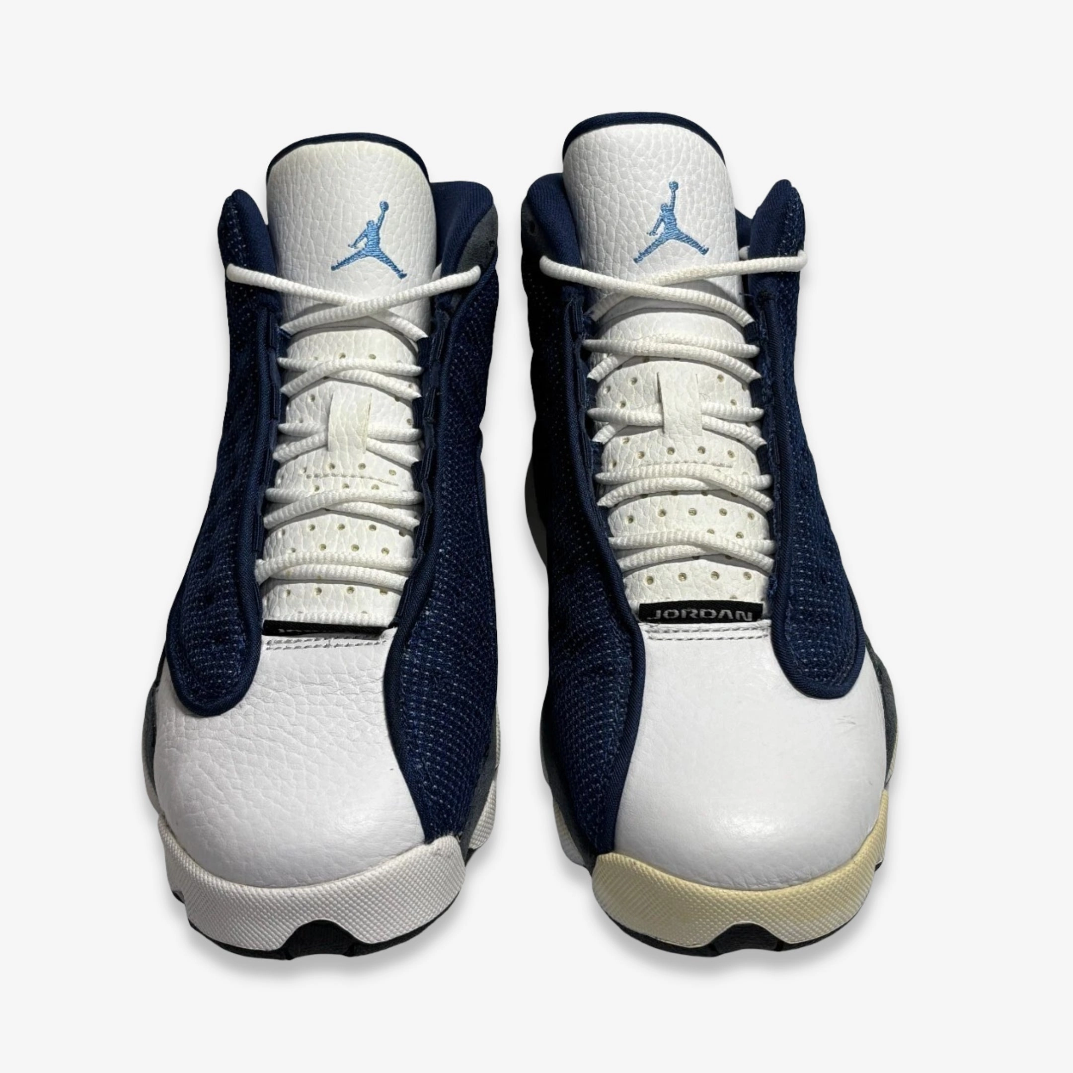 [NEW-CONDITIONAL: Size 4.5Y / 6W] (GS) Air Jordan 13 Retro 'Flint Grey' (2020) 884129-404 Air Jordan 13 Bold Sole Basketball Shoes