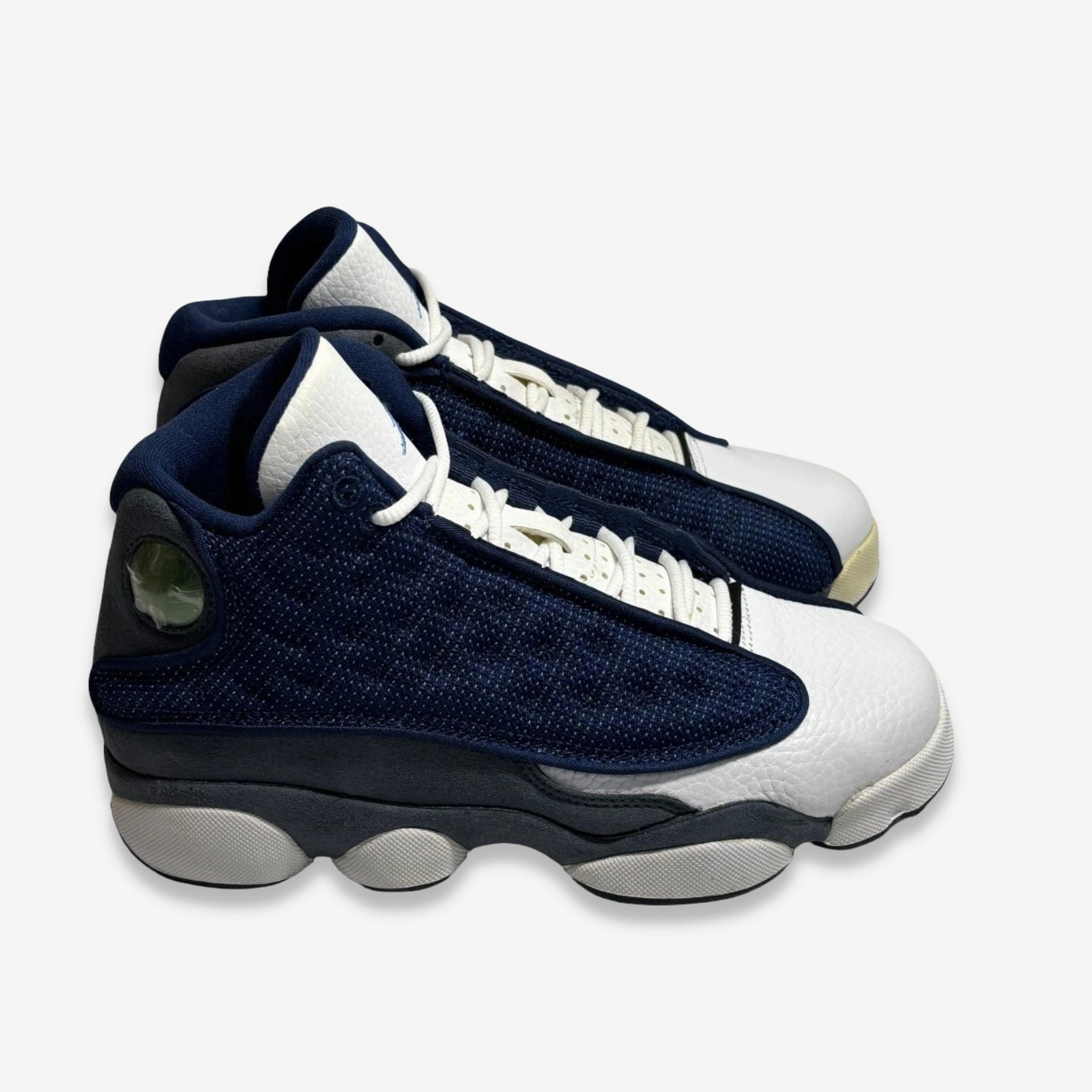 [NEW-CONDITIONAL: Size 4.5Y / 6W] (GS) Air Jordan 13 Retro 'Flint Grey' (2020) 884129-404 Air Jordan 13 Bold Sole Basketball Shoes