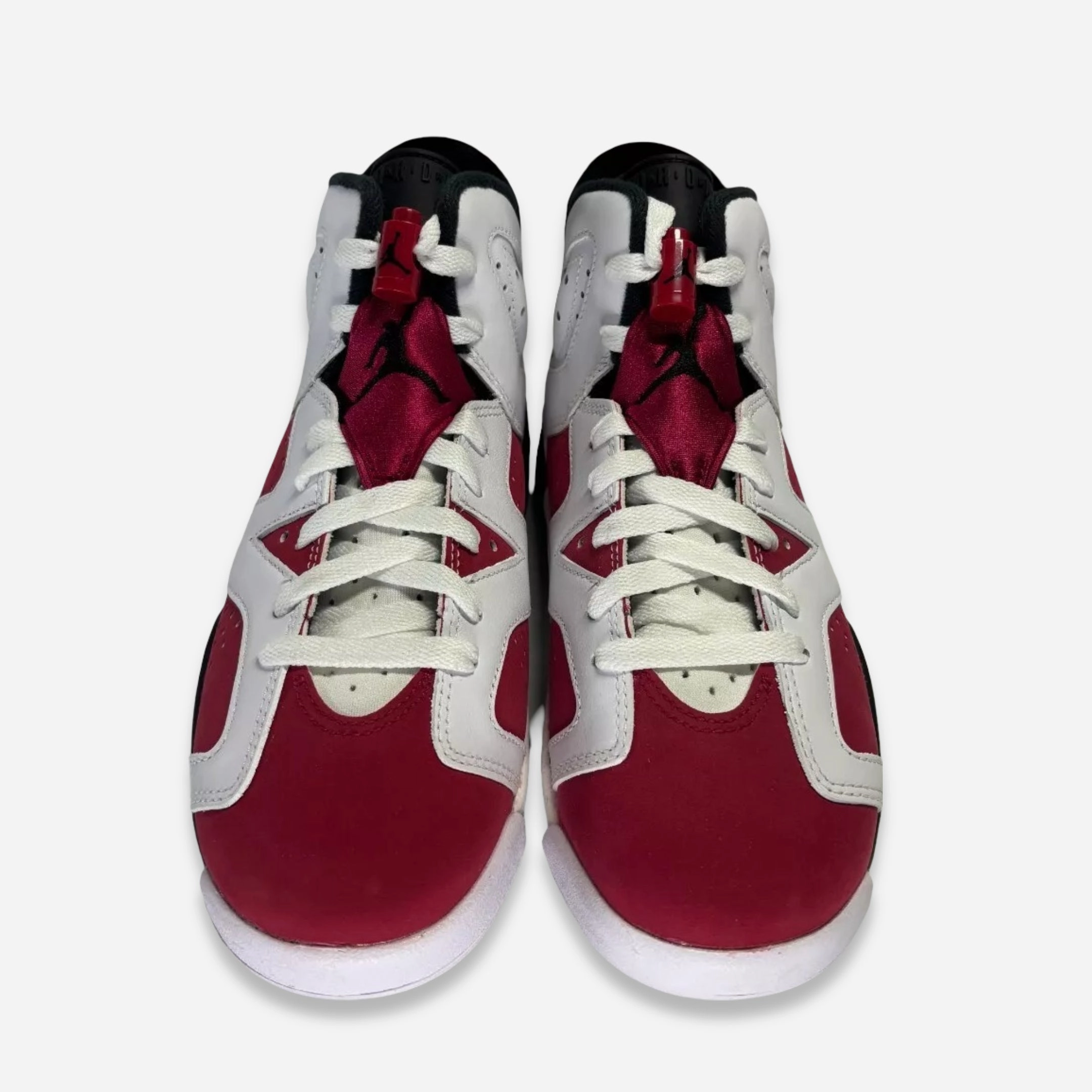 [NEW-CONDITIONAL: Size 5.5Y / 7W] (GS) Air Jordan 6 Retro 'Carmine' (2021) 384665-106 Air Jordan 6 Classic High-Top Sneakers